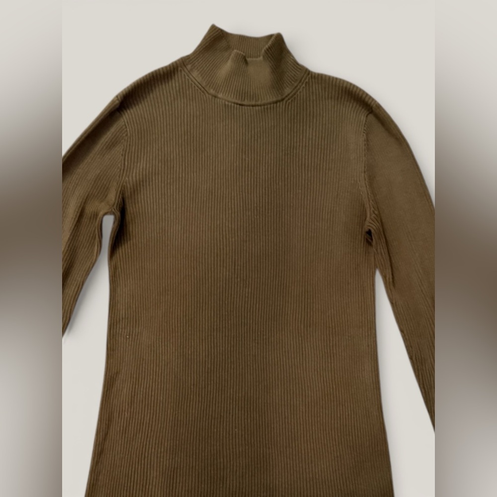 Pendleton Ribbed Mock Neck Sweater Women’s Medium… - image 2